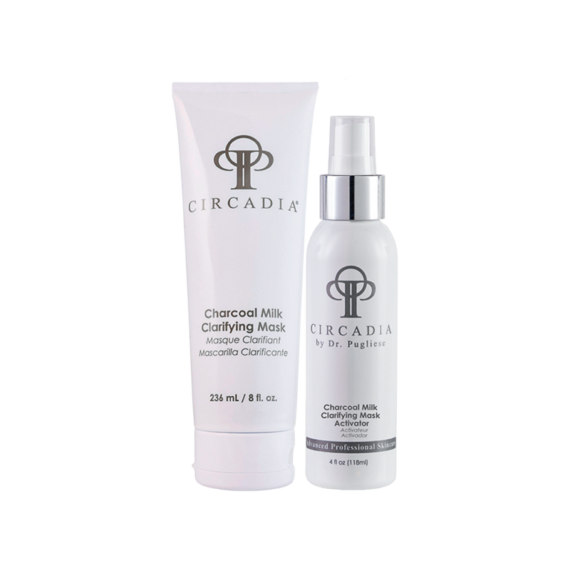Charcoal Milk Clarifying Mask & Activator | Очищувальна маска та активатор на основі вугілля і молочної кислоти
